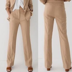 J.CREW STRAIGHT LEGS CAMEL PANT SIZE 2